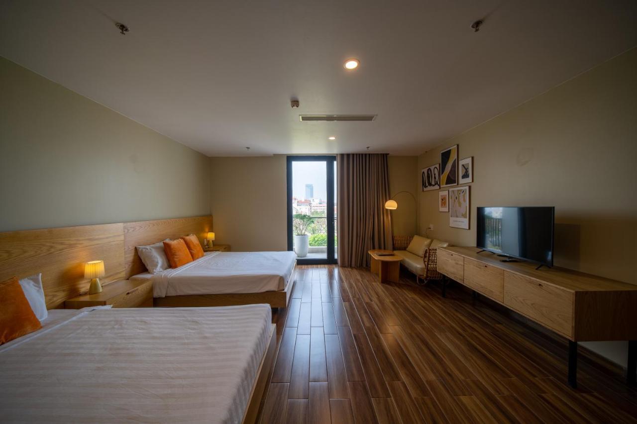 Sline Hotel And Apartment Thon Truong Giang 外观 照片